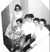 4-New YorkTrip-Barbara Butts- Martha Wooters- Pat Cogle- Janet Bartlebaugh- Marjorie Morris